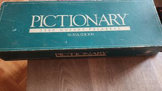 Juego de mesa Pictionary y Monopoly 