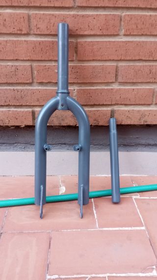 BMX: Horquilla, tija, ruedas,cazoletas... 20".