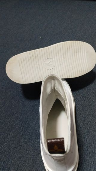 Botas Louis Vuitton Polar Blancas Talla 39