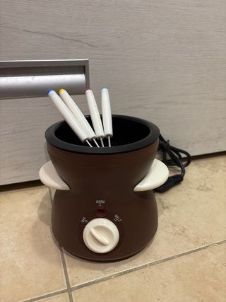 Máquina de fondue de chocolate
