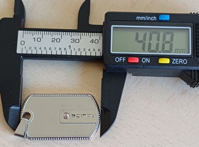 Ciondolo Police in acciaio argentato