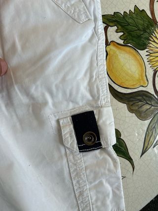 Pantaloncini Polo Club Bambino Bianchi