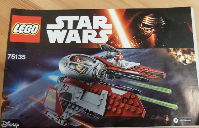 Lego Star Wars 75135 OBI Wan Jedi Interceptor