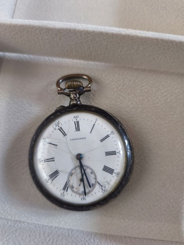 Reloj Longines Plata Antiguo 1905