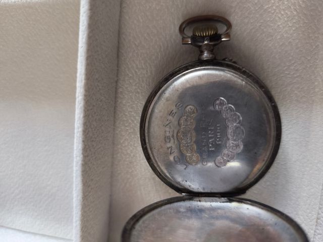 Reloj Longines Plata Antiguo 1905