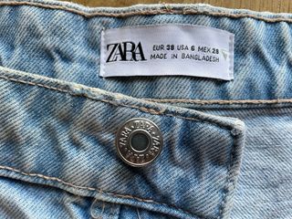 Shorts Zara rotos Desgastados deshilachados T.38