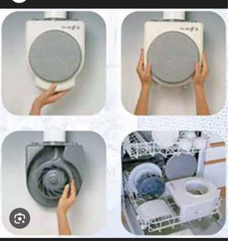 Extractor de aire para campana de cocina S&P CK-60