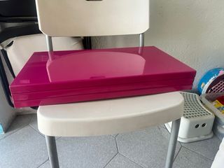 4 Baldas Estantes Rosa Ikea + 6 escuadras 