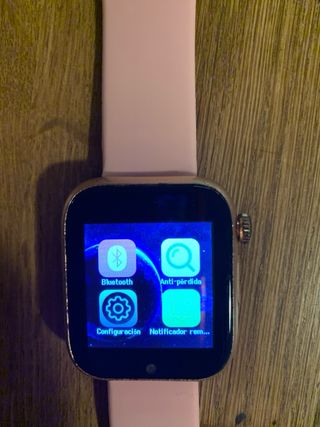 Smartwatch Oro y Rosa