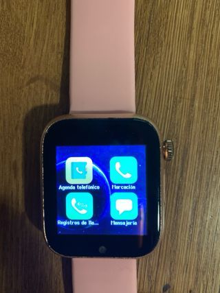 Smartwatch Oro y Rosa