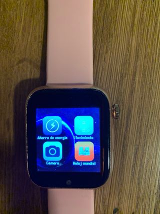 Smartwatch Oro y Rosa