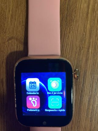 Smartwatch Oro y Rosa