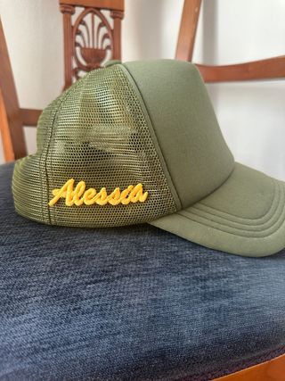 Toppa con nome ricamato personalizzato 3D 