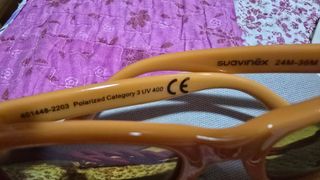 Gafas de sol para niños color naranja