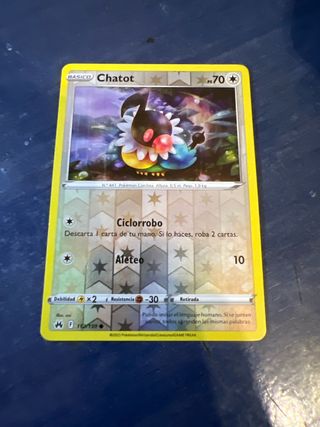 Carta Pokémon Chatot Básico