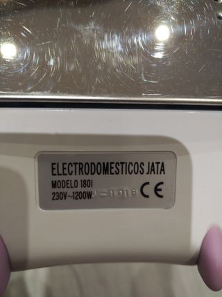 Plancha de vapor Jata Senso inox