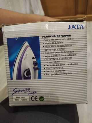 Plancha de vapor Jata Senso inox