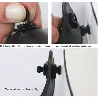 2 Enganches Seguridad Correa Guitarra Bajo nuevo