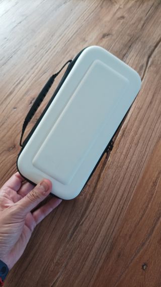 Funda protectora Nintendo switch oled blanca nueva