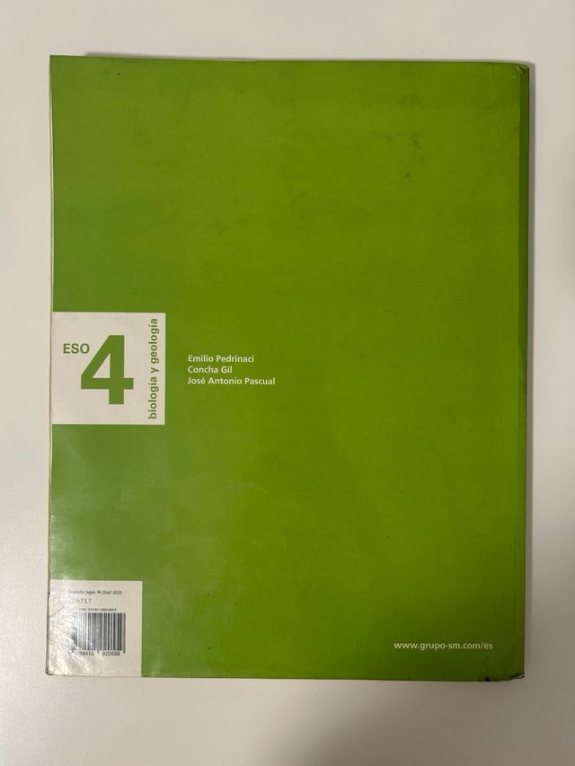 Biología y geología. 4 ESO. Savia Nueva Generac...