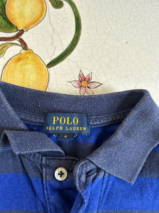 Polo Ralph Lauren bambino righe blu
