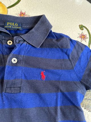 Polo Ralph Lauren bambino righe blu