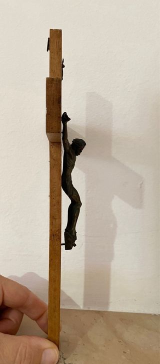 Crocefisso vintage in legno