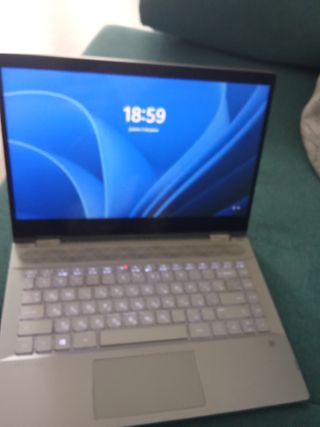 HP x360 Portátil Plata Pantalla Táctil
