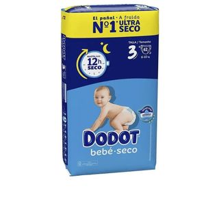 Pañales Dodot Bebé Seco Talla 2, 3 y 5.
