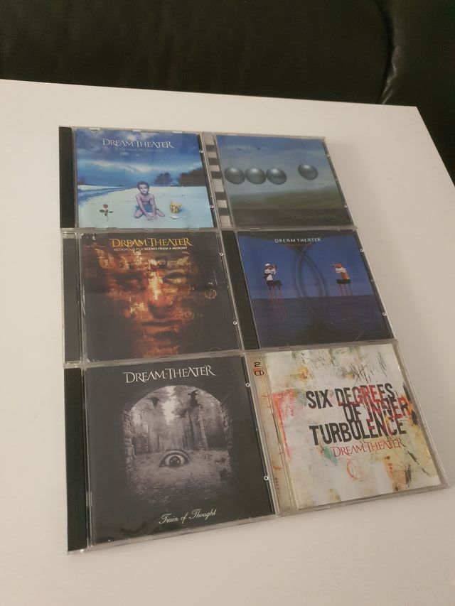 Lote 6 CDs de Dream Theater