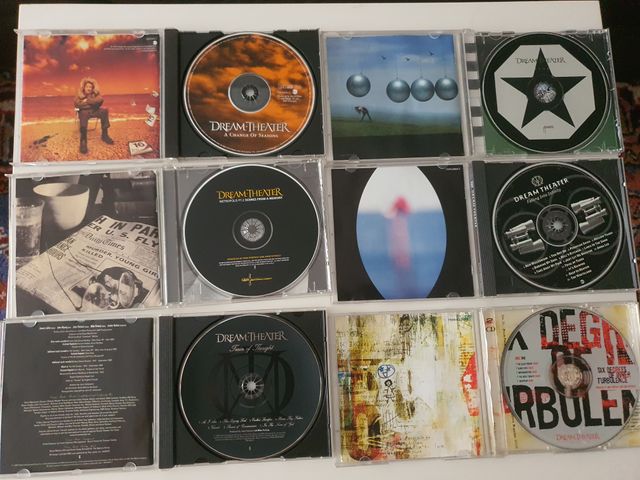 Lote 6 CDs de Dream Theater