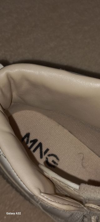 Botines Mango Beige