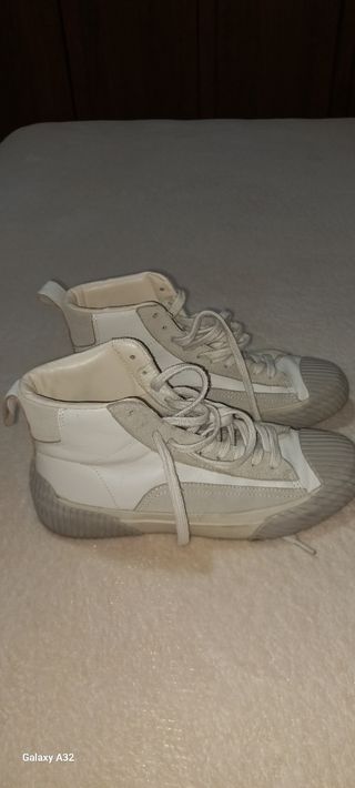 Botines Mango Beige