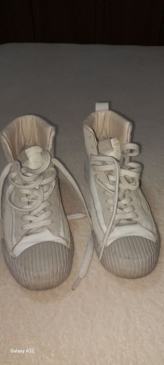 Botines Mango Beige
