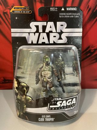 Star Wars Saga Elite Corps Clone Trooper ROTS