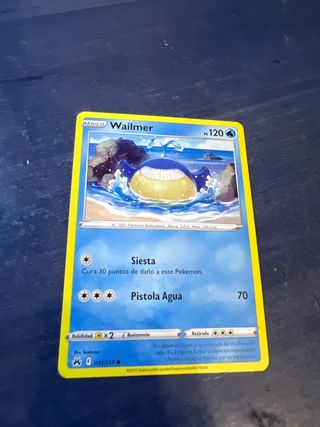 Carta Pokémon Wailmer Básico 031/159
