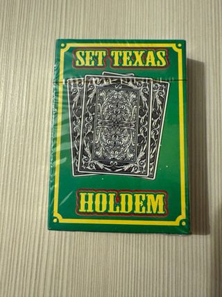 Set Carte da Gioco Poker Texas Hold'em nuove