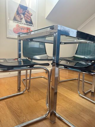 Mesa cristal extensible