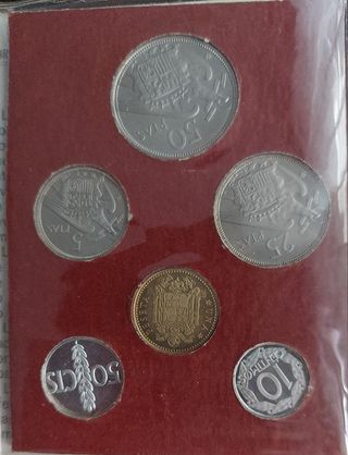 Cartera 1975 Proof SC Estado Español