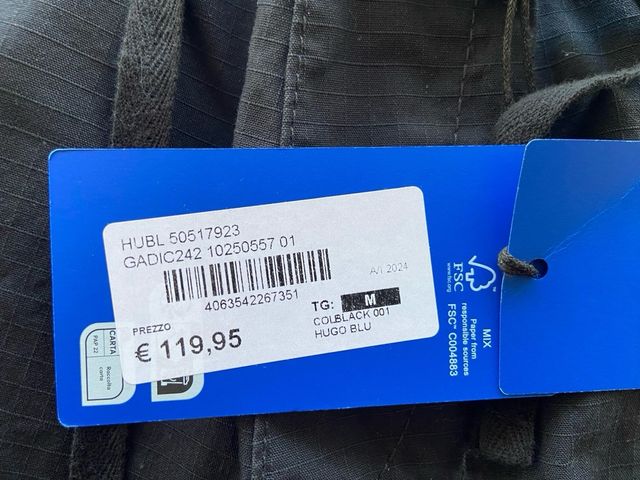 Pantaloni Hugo Boss blu uomo