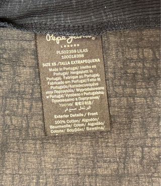 Camiseta Pepe Jeans Azul Talla M
