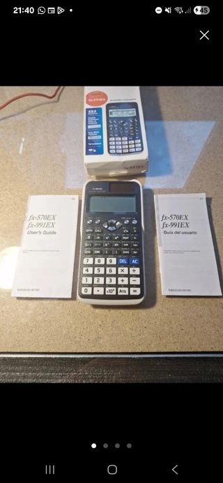 Calculadora científica fx-991EX 