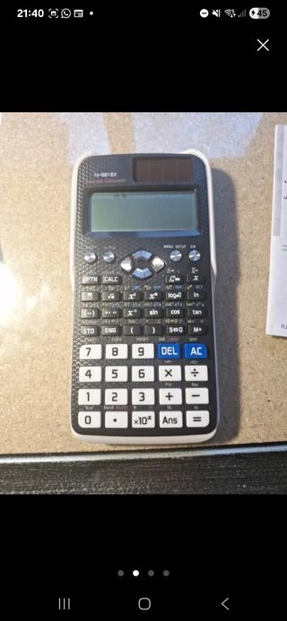 Calculadora científica fx-991EX 