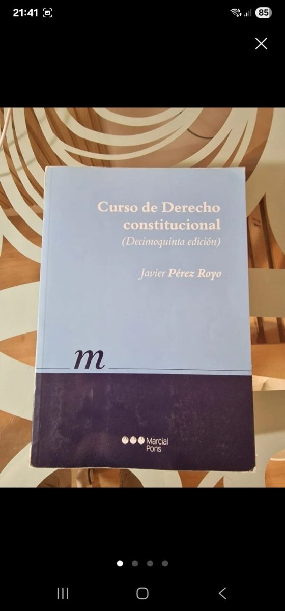 Curso de Derecho Constitucional