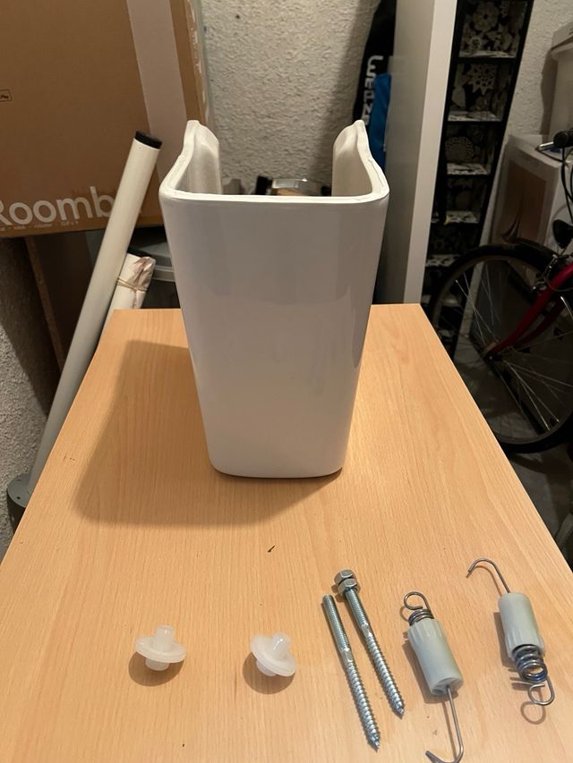 Lavabo Gala Blanco Porcelana medidas: 65x45 cm