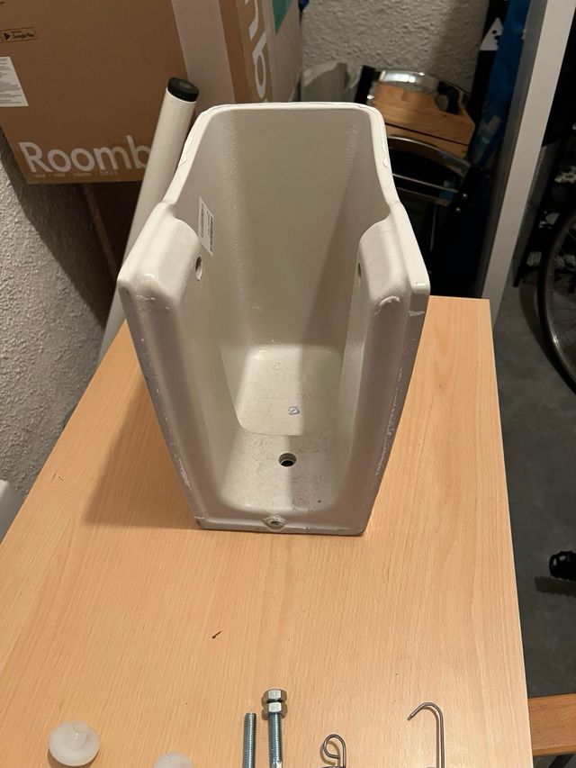 Lavabo Gala Blanco Porcelana medidas: 65x45 cm