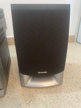 Radio Cassette Sharp con 2 Altavoces