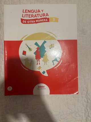 Libro de lengua y literatura de tercero de la eso