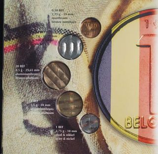 CARTERA 2002 BELGICA ADIEU AU FRANC