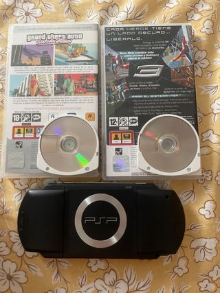 Sony PSP Negra + Juegos